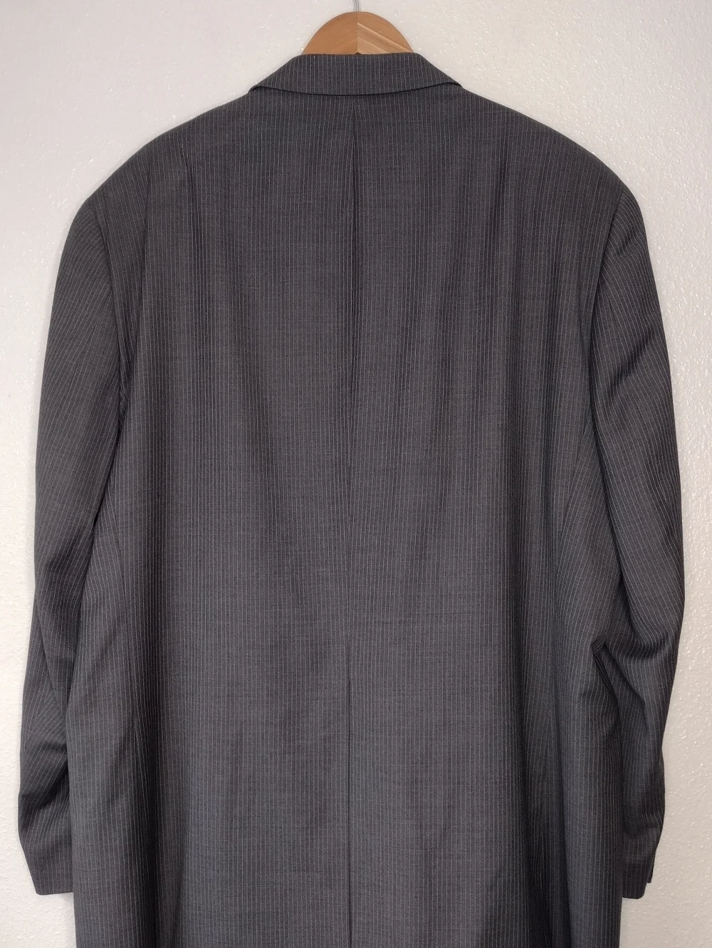 Ralph Lauren Gray Pinstripe Business Office Sport Coats Blazer Sz 40L